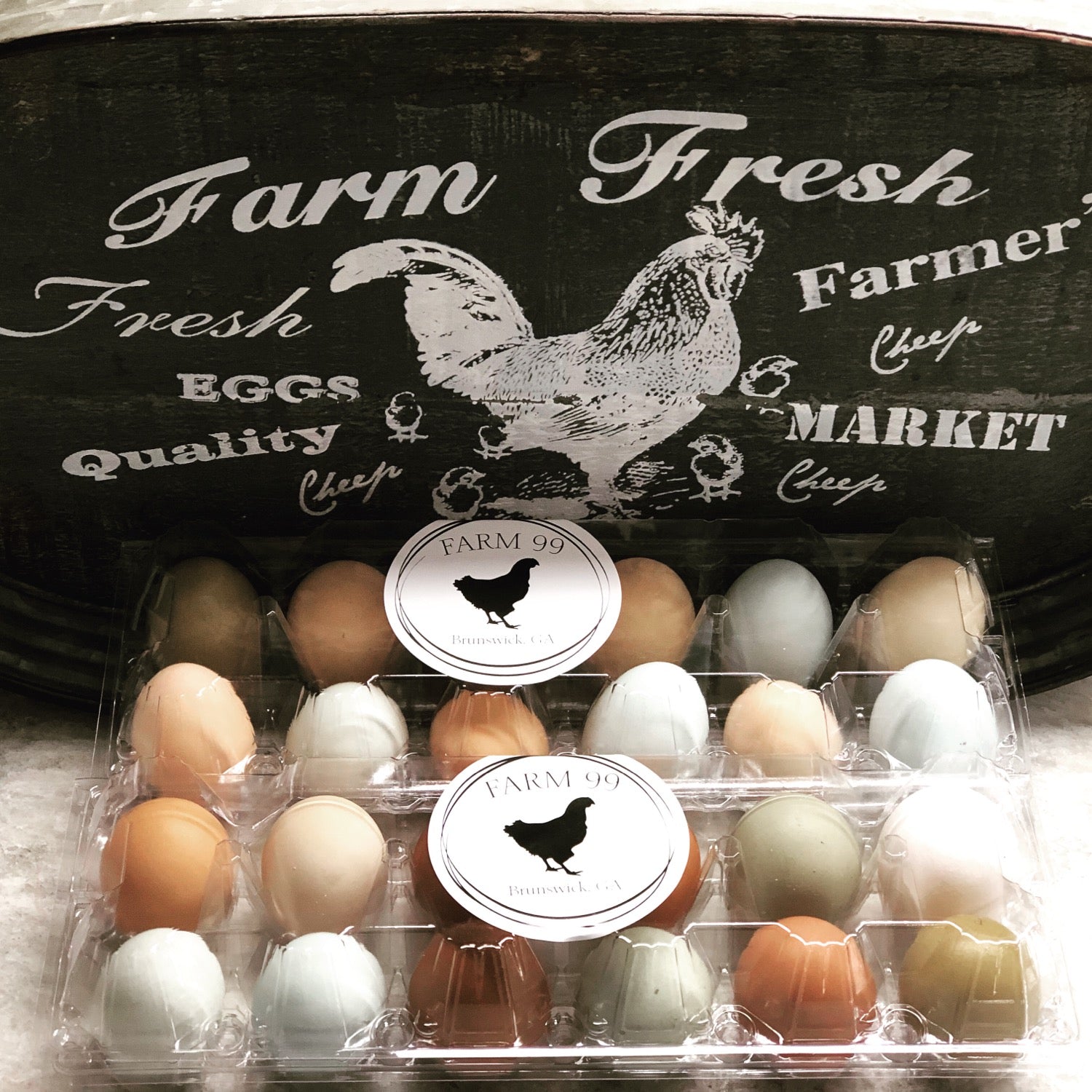 Organic Unwashed Chicken Eggs – Farm 99