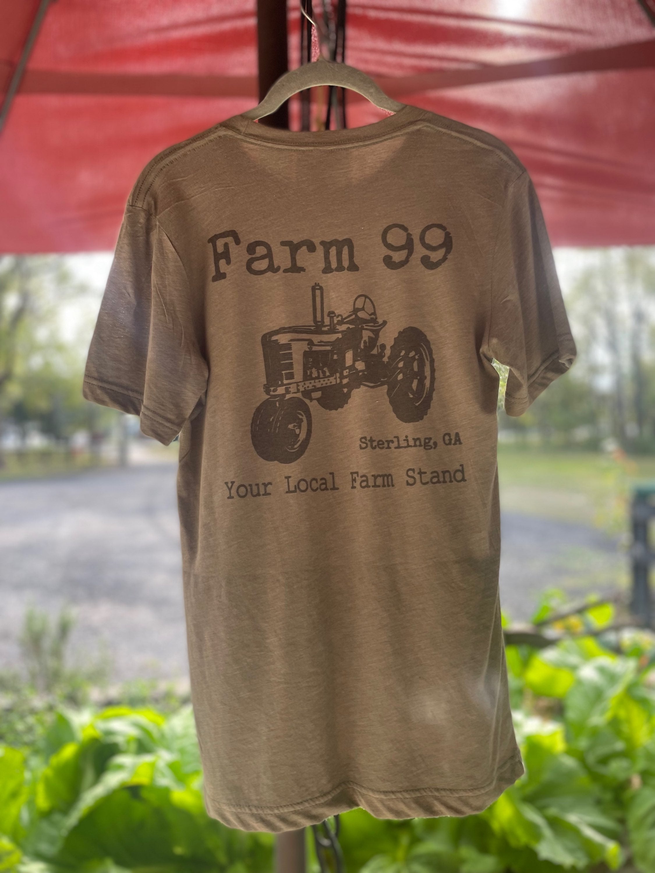 Farm 99 Ultra Soft Tee Shirt- Red image 1