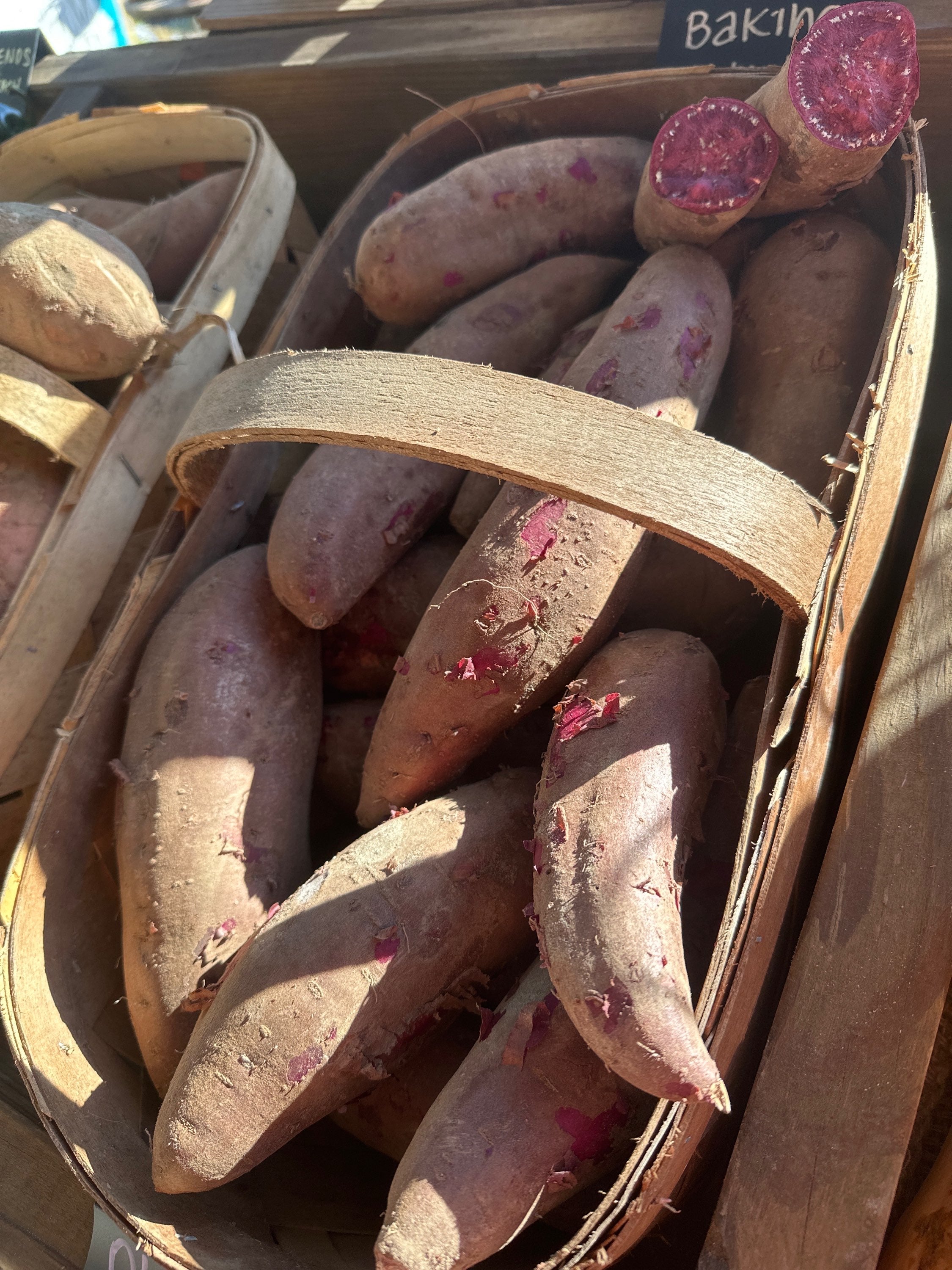 Okinawa Purple sweet potato- per pound image 0