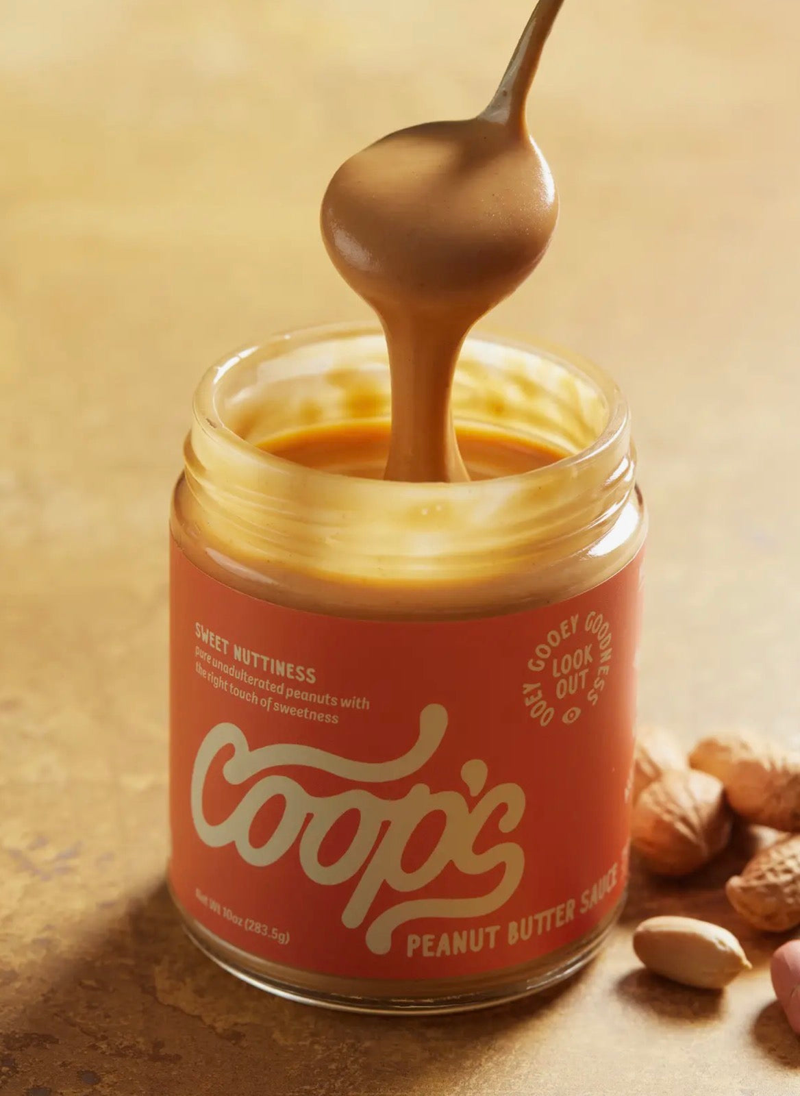 Peanut Butter Sauce Coop's Handmade All Natural Toppings