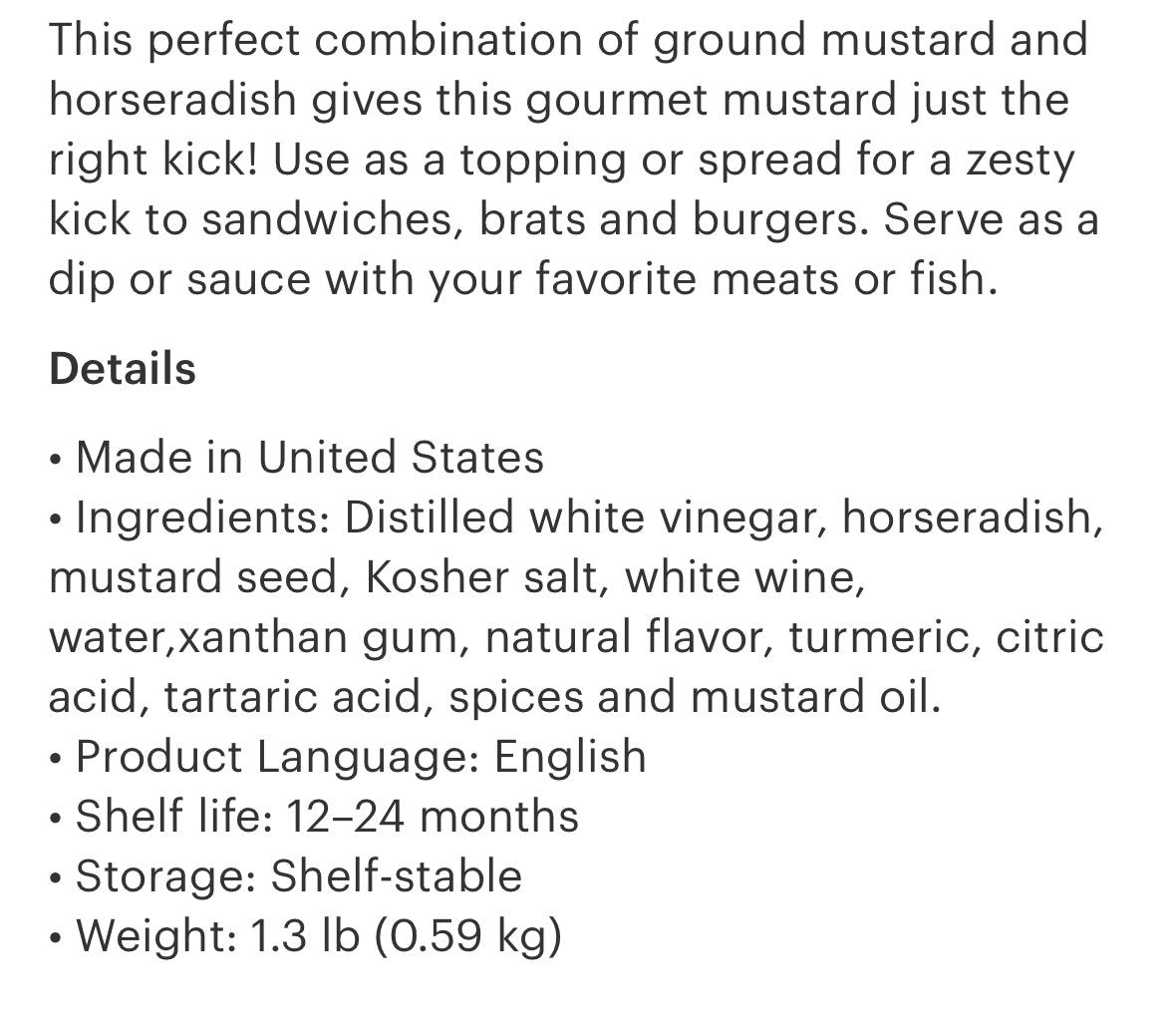 Emily G’s Mustards  image 3