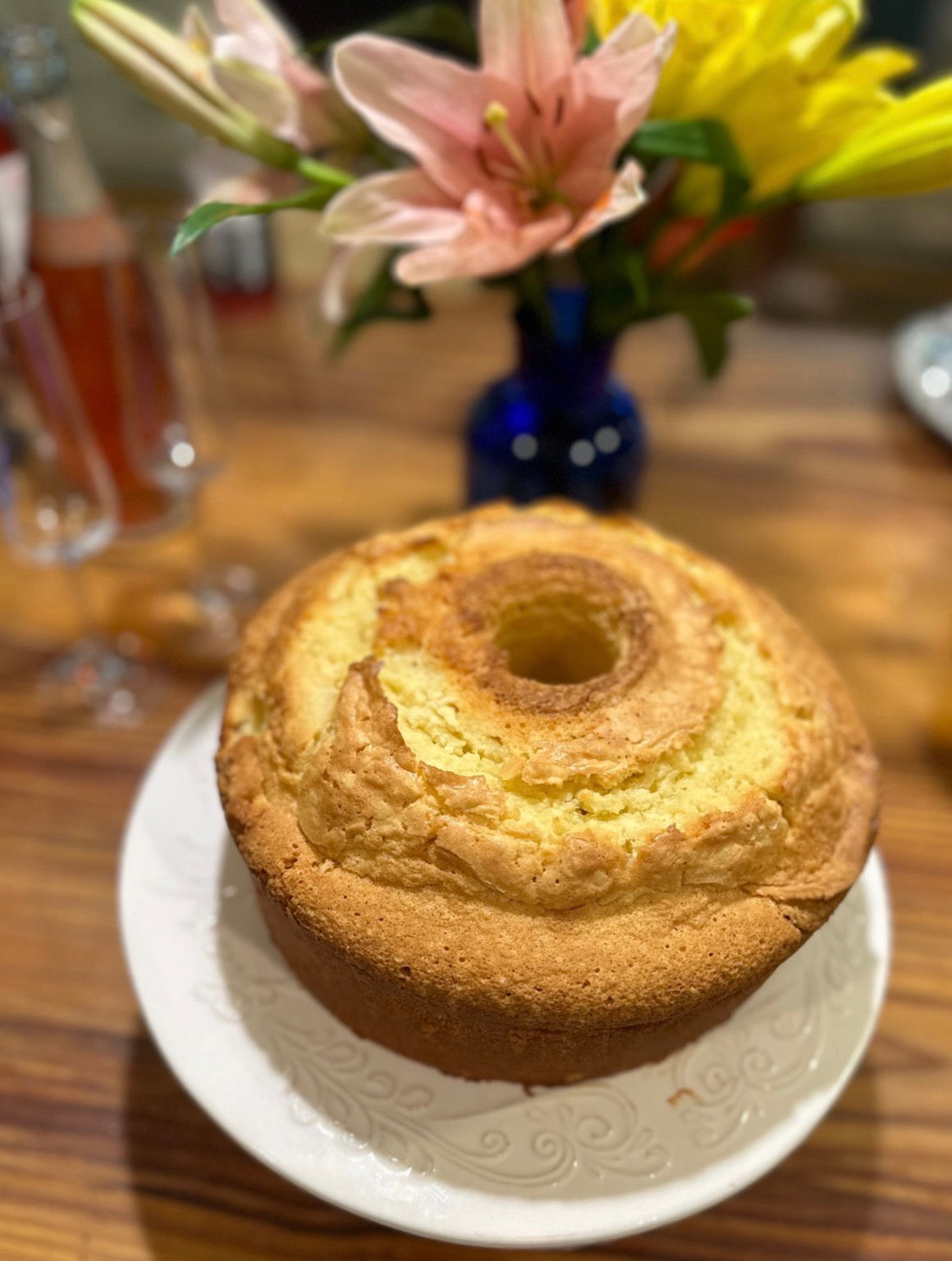 Sour Cream Pound cake