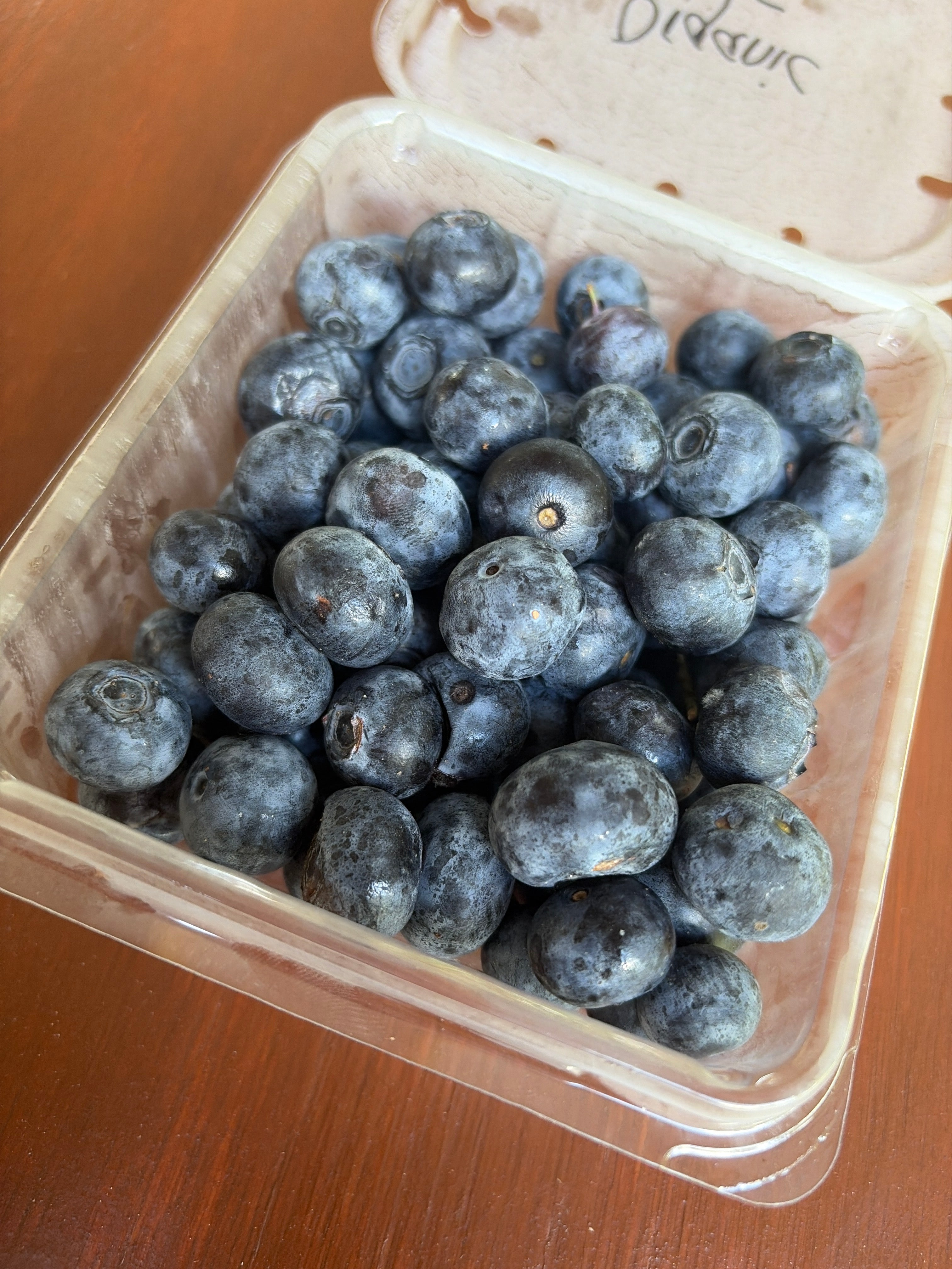 Blueberries Local Organic Pint