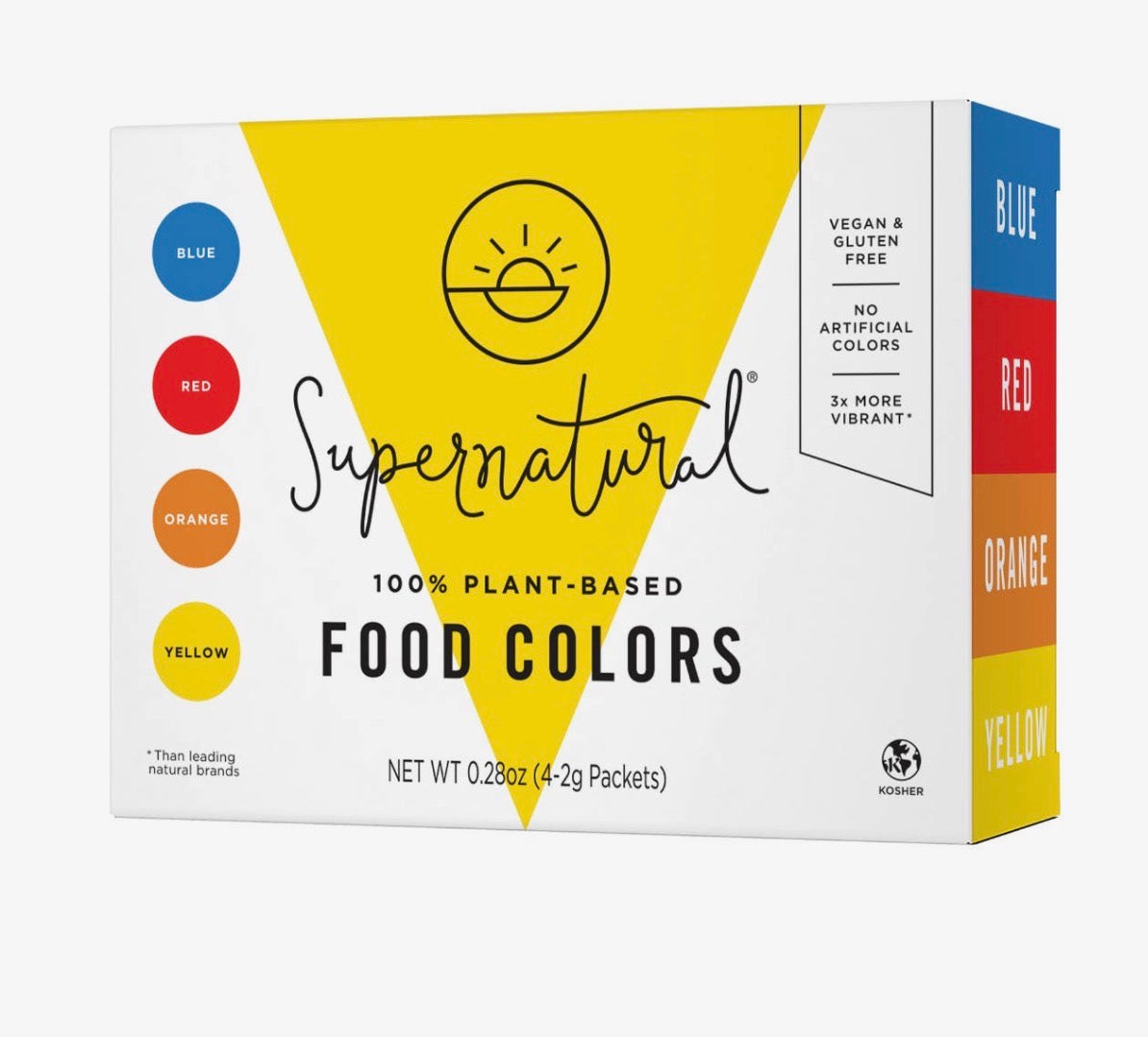 Supernatural Plant Based Food coloring