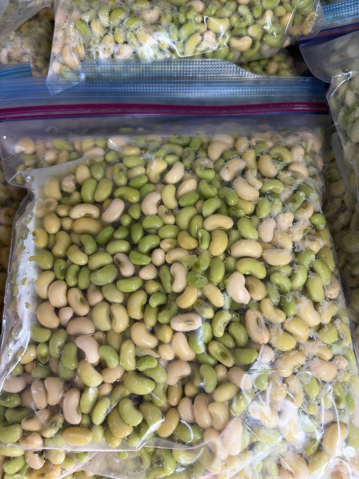 Cream 8 peas