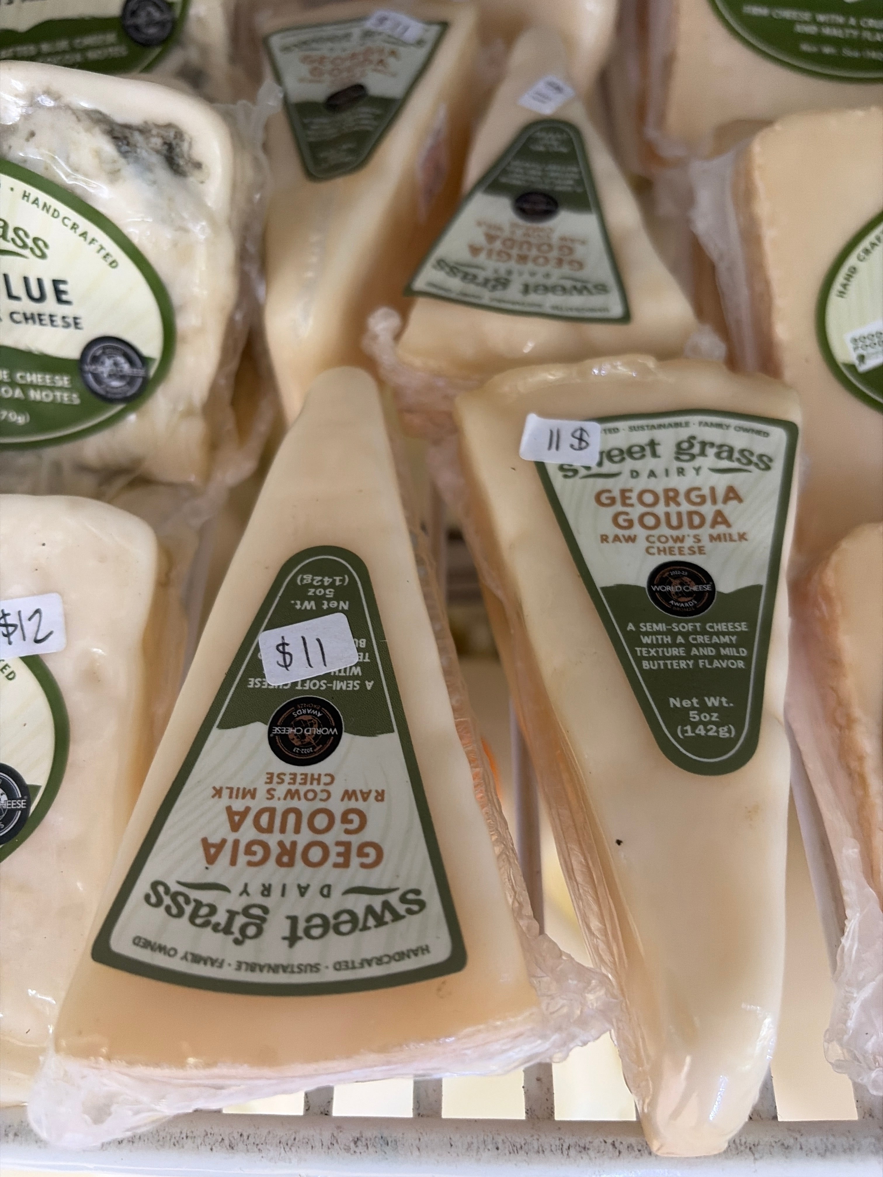 Sweet Grass Dairy Cheeses