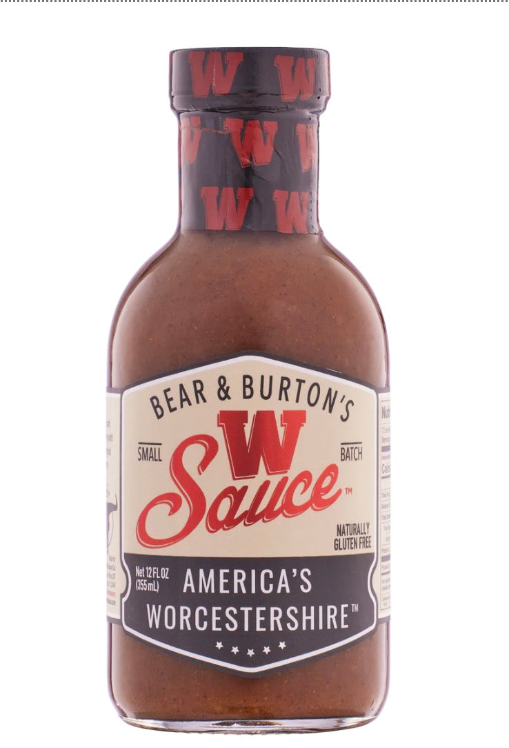 Worcestershire Sauce- Bear & Burton “W”