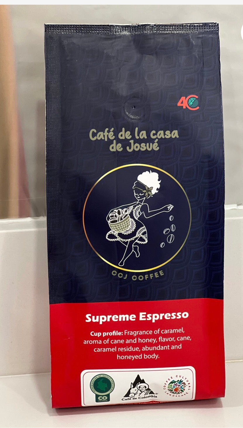 Supreme espresso: Specially Ground Coffee 100%