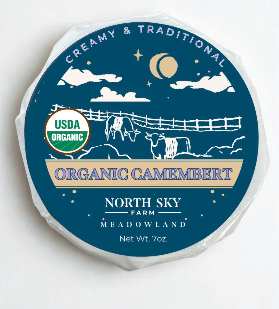 Organic Artisan Small-Batch Camembert - Meadowland