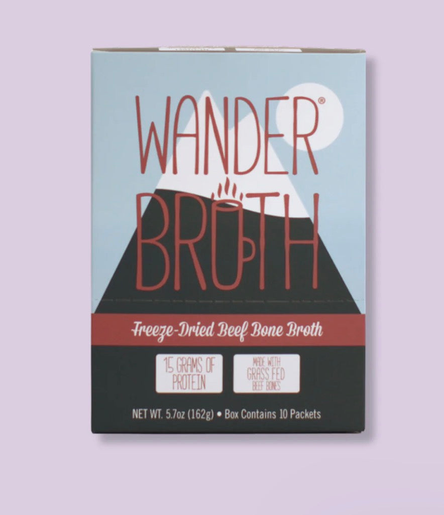 Wander Broth Single Serve Beef Bone Broths