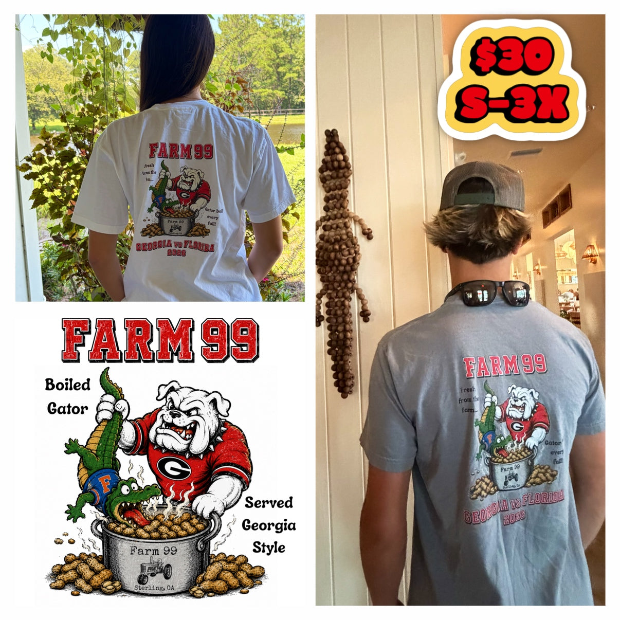GA/FL Farm 99 Shirts