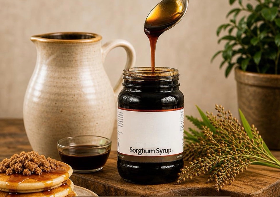 Sorghum Syrup 100% Pure Kettle Cooked