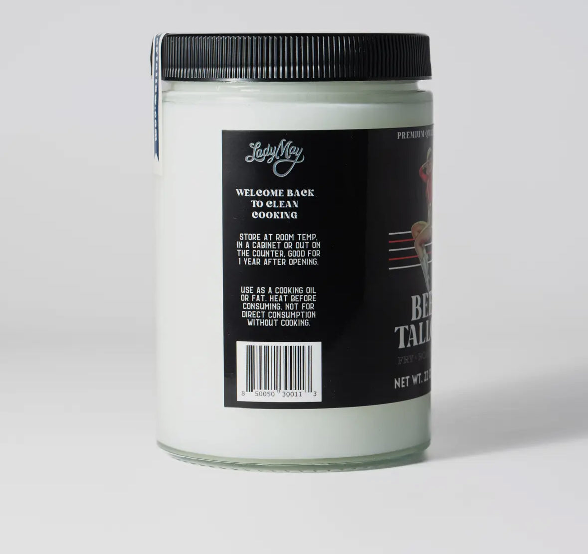  Pure Grass fed Beef Tallow 22oz image 2